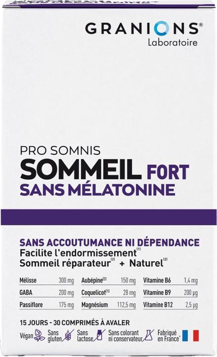 Produktbild Granions Pro Sommis Strong 30 Tabletten