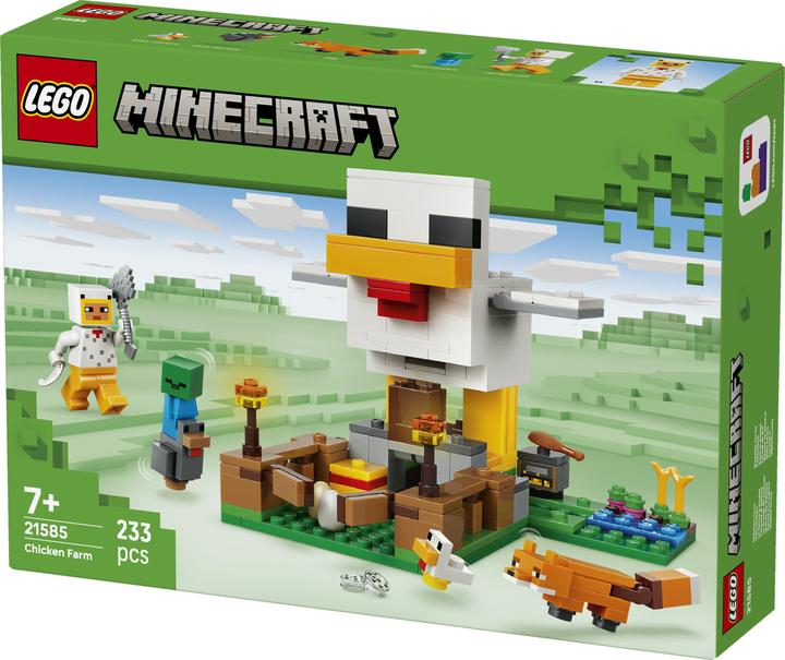 Actual product image LEGO Chicken farm (LEGO Minecraft)