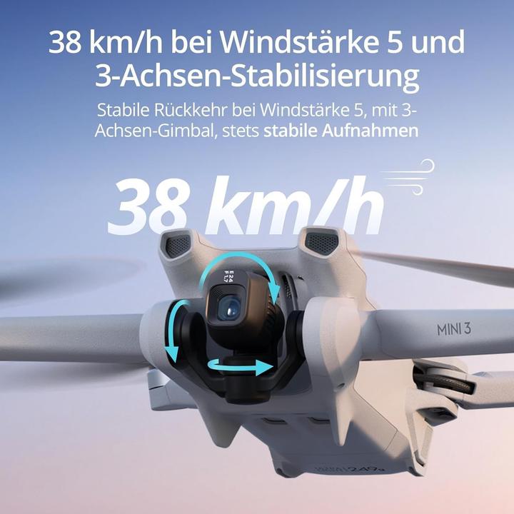 Produktbild DJI Mini 3 (38 min, 249 g, 48 Mpx)