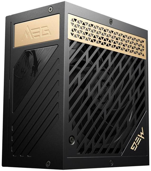 Productafbeelding MSI MEG Ai1300P PCIE5 voeding 1300W 306-7ZP4A11-CE0 retail (1300 W)