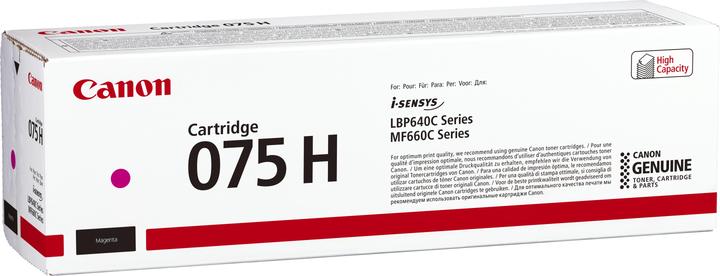 Actual product image Canon Toner Cartridge 075 H M magenta (M)