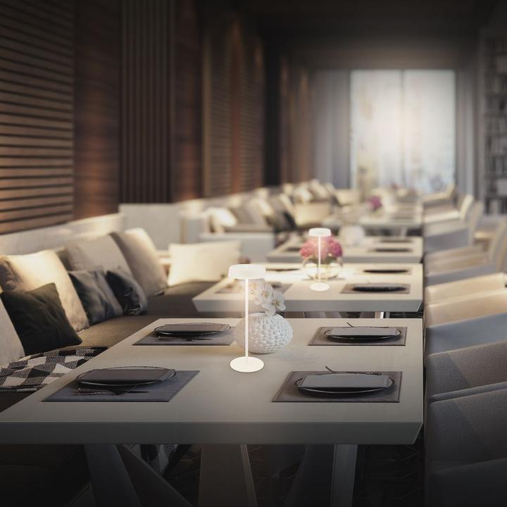 Image du produit Briloner Brilo unplugged PALA Akku Tischleuchte mit Lichtkante - Altw (200 lm)