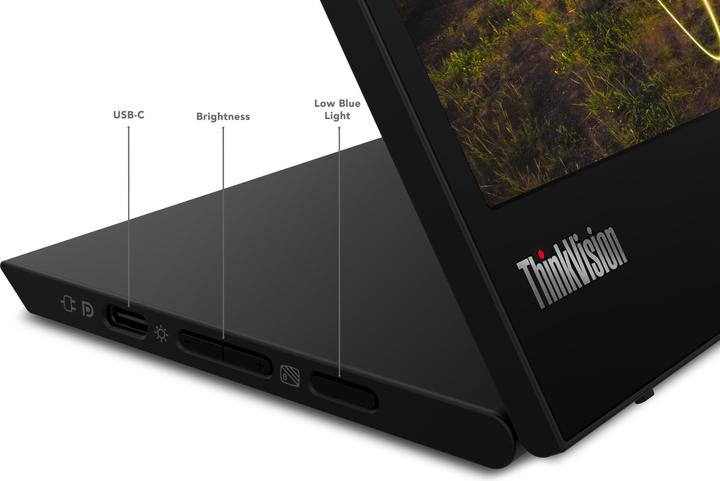 Actual product image Lenovo ThinkVision M15 (1920 x 1080 pixels, 15.60")