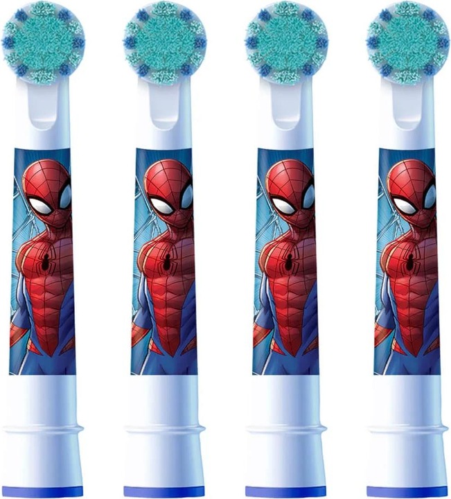 Actual product image Oral-B Replacement for electric toothbrush EB10 4 FFS SPIDERMAN (4 x)