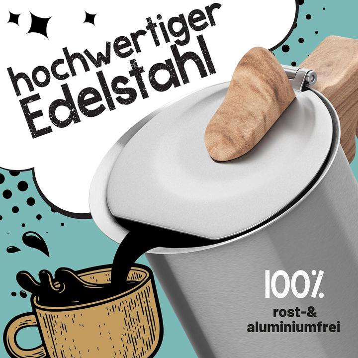Produktbild Morgenheld Espressokocher (4 Tassen)