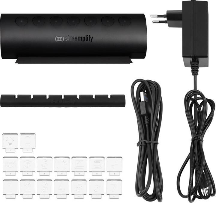 Produktbild Streamplify Hub Ctrl 7 Slot (USB-A, 7 Ports)