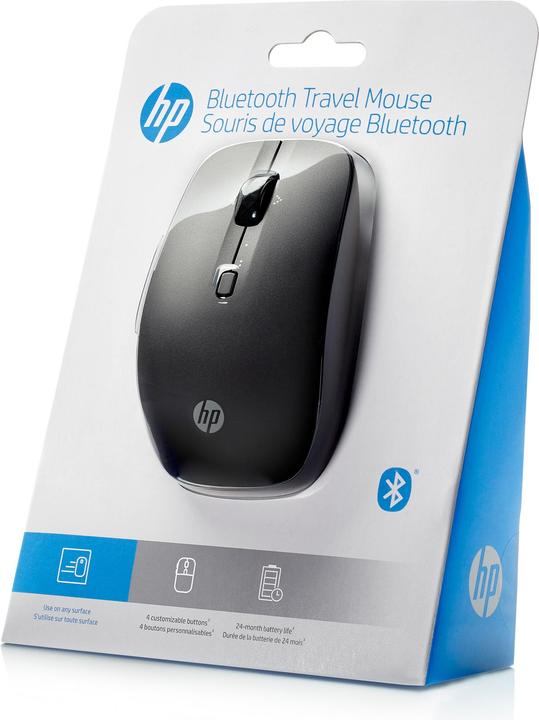 Produktbild HP Travel Silent Wireless Bluetooth - Multi-Device, Dual-Mode - Schwarz (Kabellos)