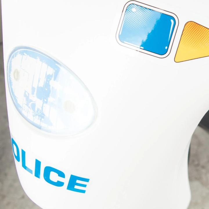 Produktbild dantoy Scooter Polizei- Gummiräder