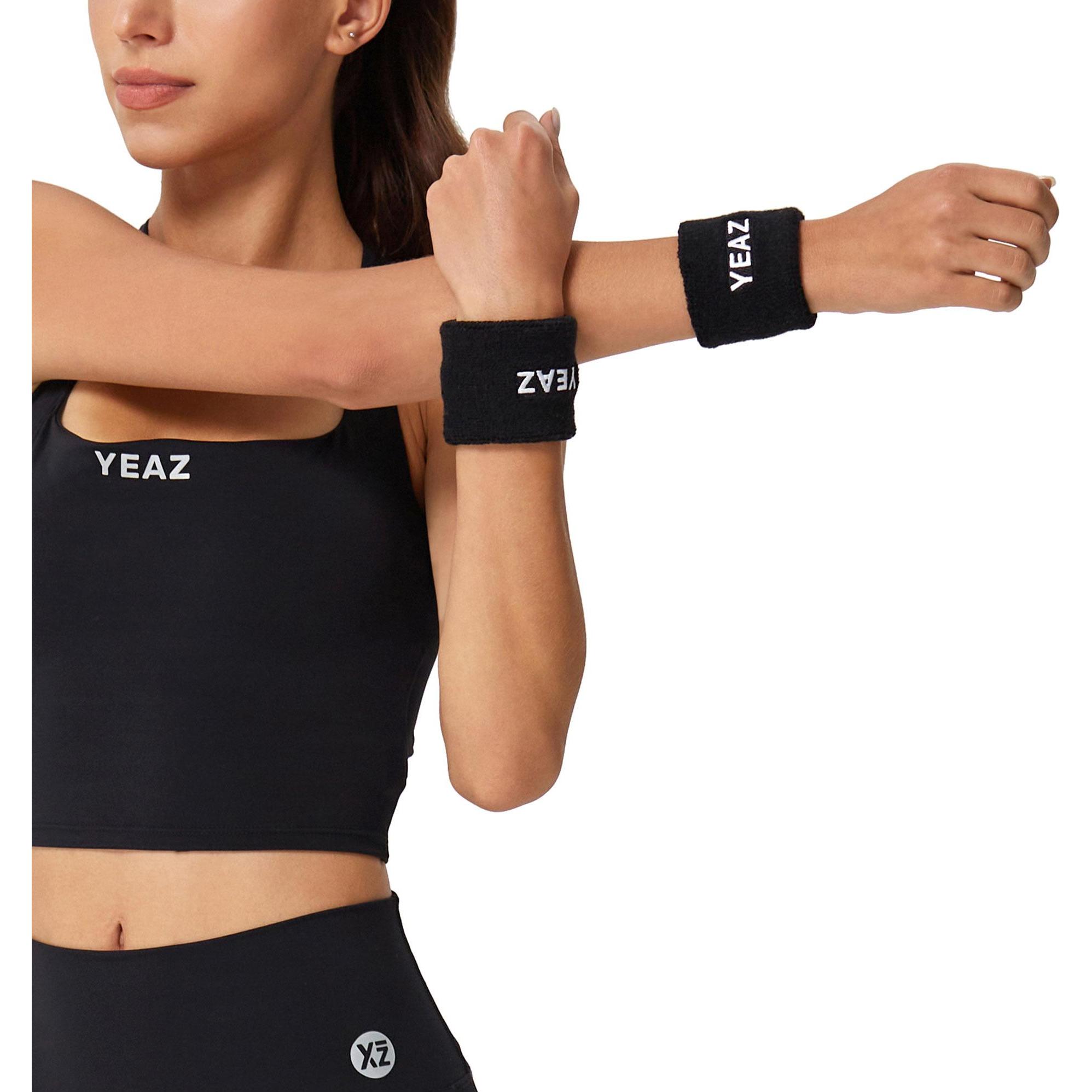 Thumbnail - Yeaz, Herren, Stirnband, FAME Wristband Pair (black), Schwarz