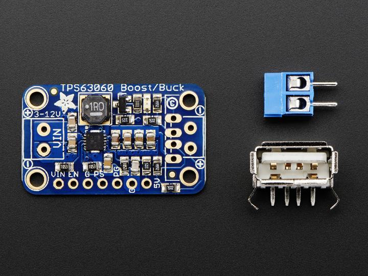 Actual product image Adafruit VERTER 5V USB Buck-Boost upto 1000ma