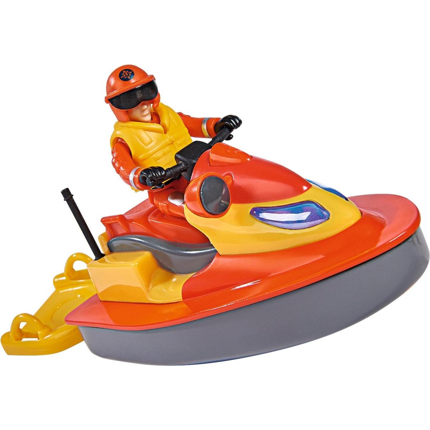 Simba Feuerwehrmann Sam Juno Jetski mit Figur