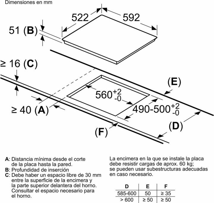 Produktbild Bosch Hausgeräte PID612BB1E (59.20 cm, Induktionskochfeld)