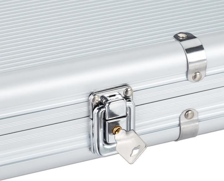 Actual product image Relaxdays Poker Case (Multilingual)