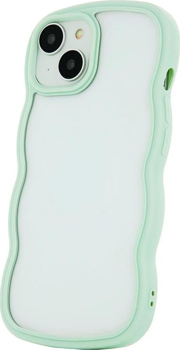Actual product image OEM Wave case for iPhone 14 6,1" green (Apple iPhone 14)