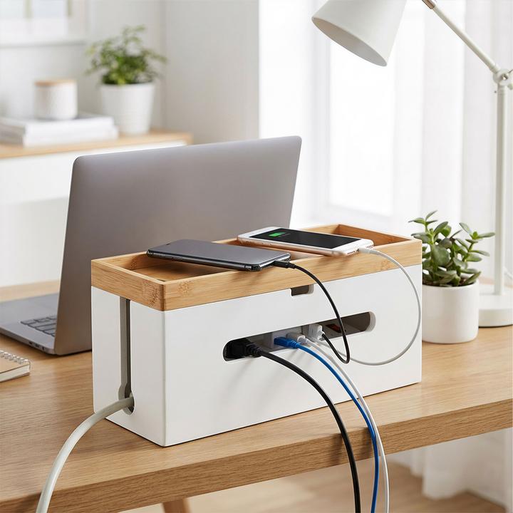 Actual product image Relaxdays Kabelbox