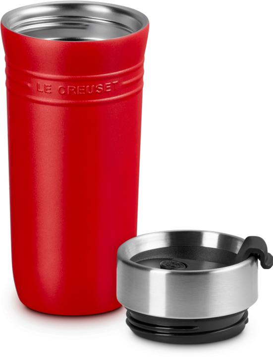 Produktbild Le Creuset On The Go Thermobecher kirschrot 350ml (0.35 l)