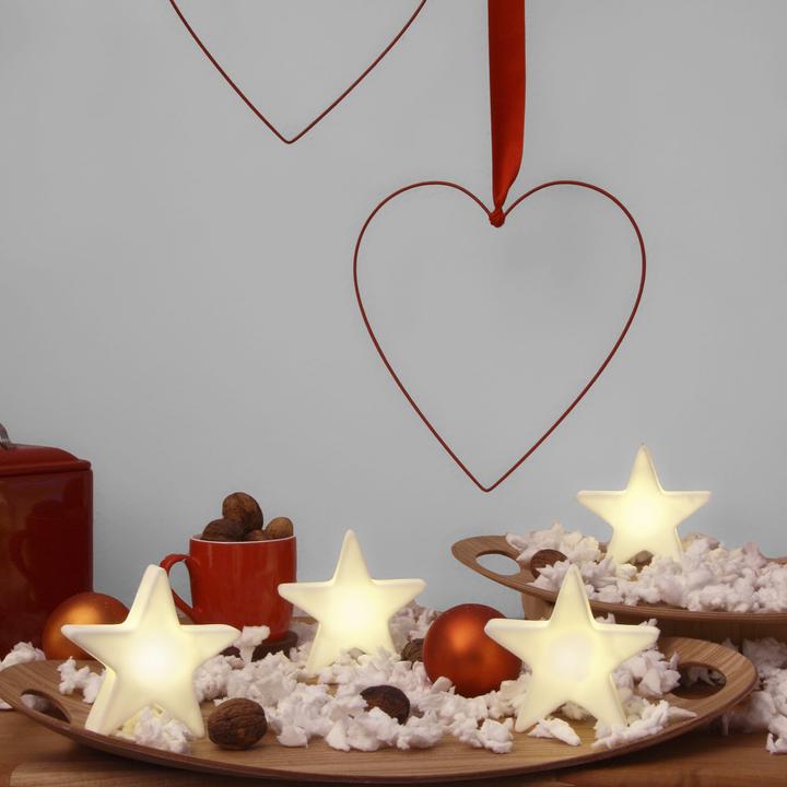 Actual product image 8 seasons design Shining Star Micro Indoor LED light object warm white set of 2