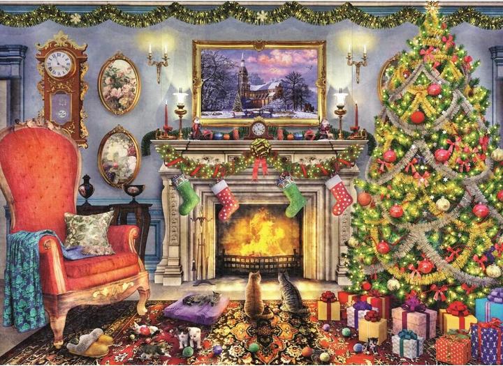 Produktbild Trefl Holzpuzzle Am Kamin 1000 Tage (1000 Teile)
