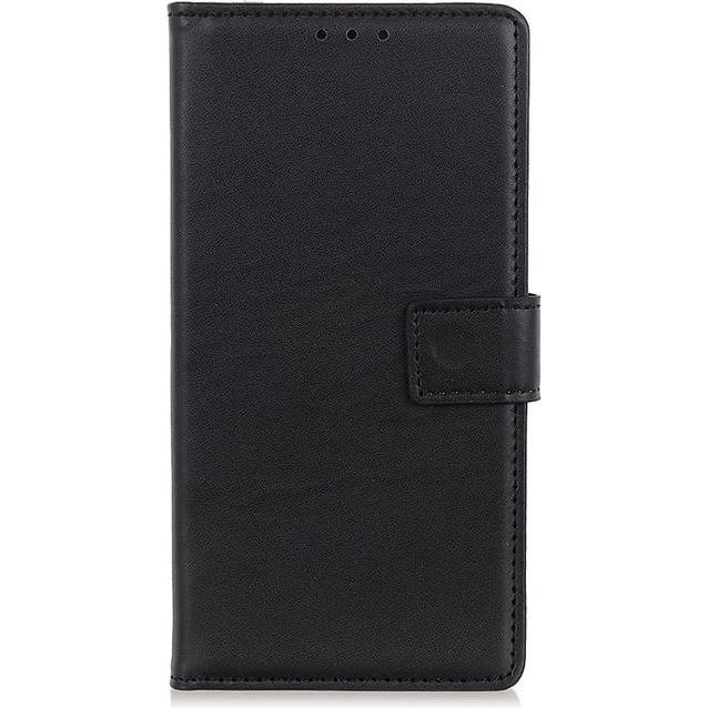 MU Classic Classic II Leder Bookcover Series (OnePlus 9RT 5G), Smartphone Hülle, Schwarz