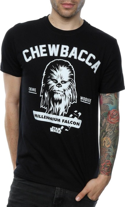 Immagine prodotto Star Wars Collegiate Maglietta Chewbacca Uomo (XXL)