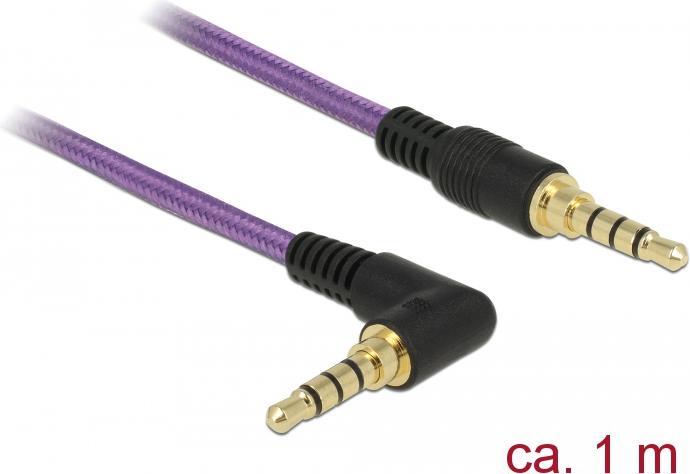 Produktbild Delock 85611 Audio-Kabel Violett (1 m)