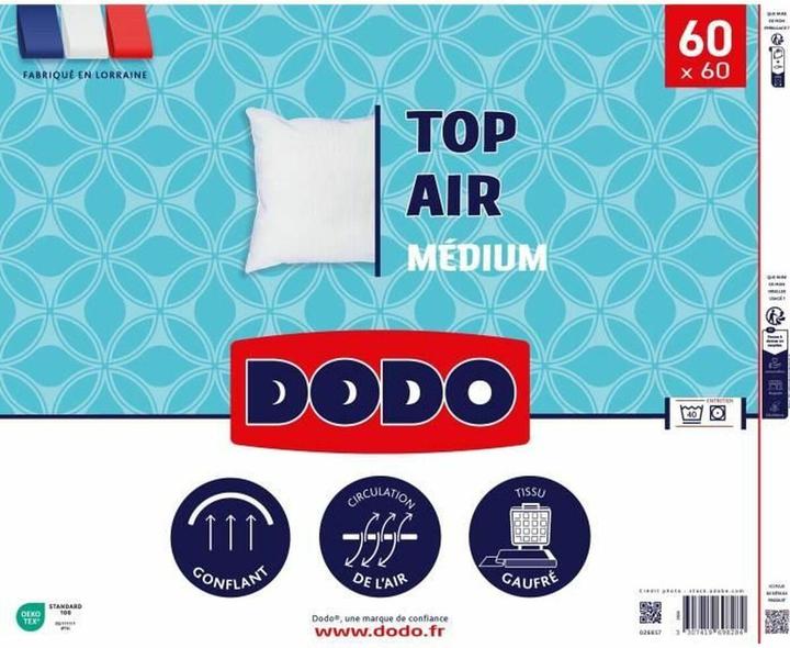 Produktbild Dodo Kissen MEDIUM TOP AIR 60 x 60 cm (60 x 60 cm)