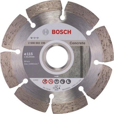 Produktbild Bosch Professional Zubehör Diamanttrennscheibe Standard for Concrete, 125 x 22,23 x 1,6 x 10 mm, 1er-Pack