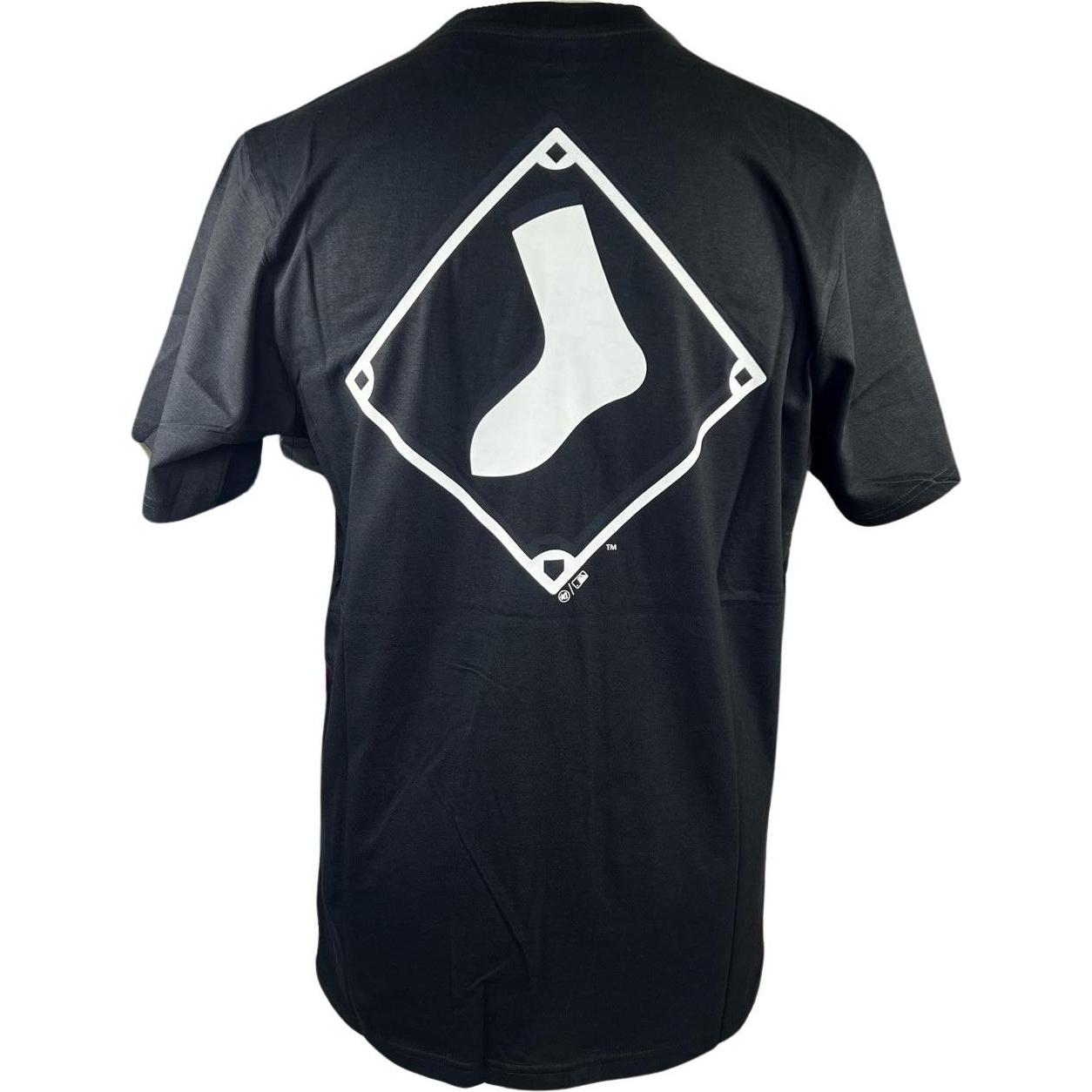 Thumbnail - 47 Brand, Herren, Shirt, t-shirt chicago white sox backer, Schwarz, (L)