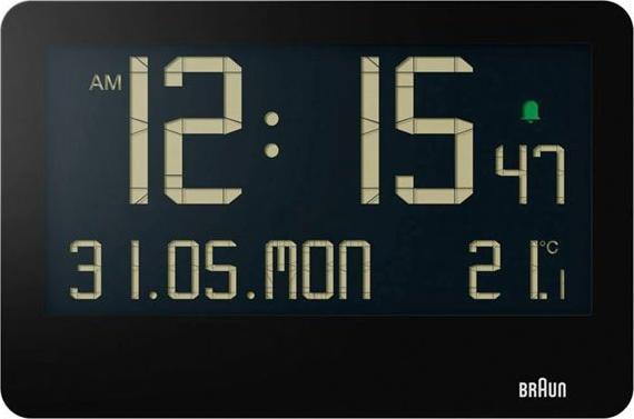 Produktbild Braun Quarzwanduhr