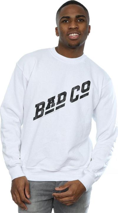 Actual product image Bad Company Mens Distressed Logo Sweatshirt (XXL)