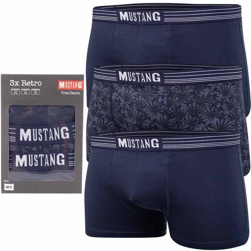 Image du produit Mustang Lot de 3 boxers pour homme (L, Lot de 3)