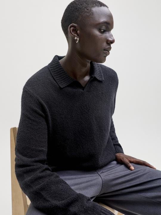 Produktbild Jack & Jones Jprblamaverick Knit Split Neck Styd Aw25 (M)