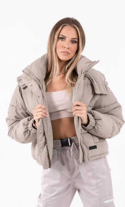 Sixth June kurze oversized steppjacke it kapuze für daen (M)