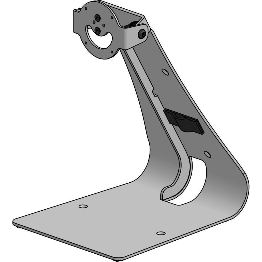 Ergonomic Solutions SpacePole TabPrint Curve -, Tablet Halterung