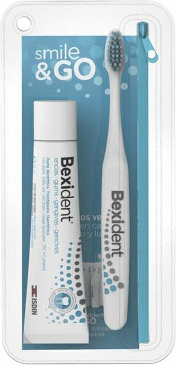 Isdin Bexident Gums Travel Kit Toothpaste 25ml with Toothbrush