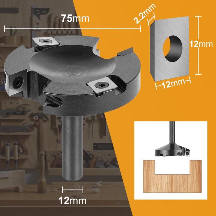 Produktbild SpeTool Planfräser