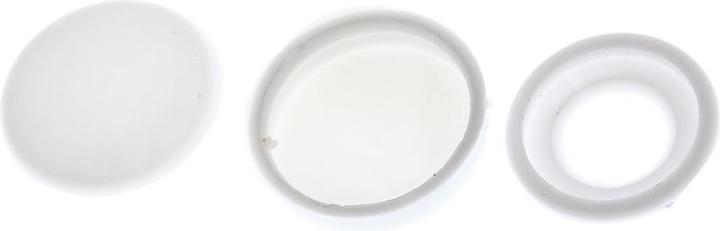 Actual product image RS PRO Screw caps M2-M5 white (M2)
