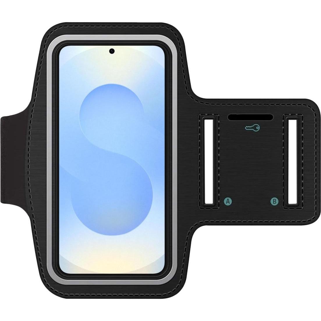 SmartFitness Handy Sport Armband, Smartphone Sportarmband, Schwarz