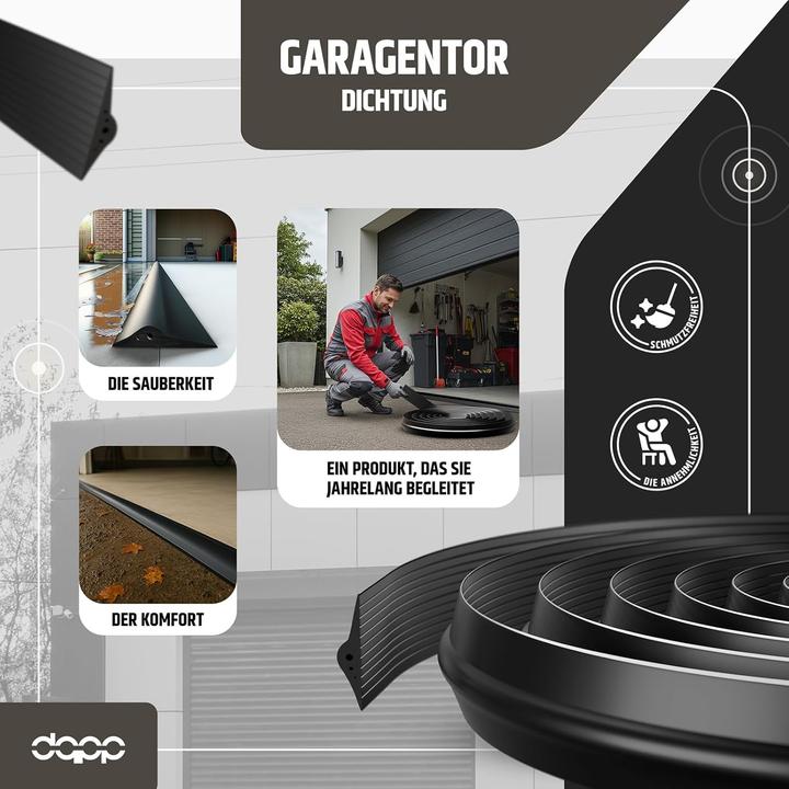 Produktbild Dq-PP Garagentor Dichtung