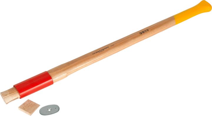 Actual product image Ochsenkopf OX E-696 H-0850 Replacement handle, Hickory, ROTBAND-PLUS, 900 mm