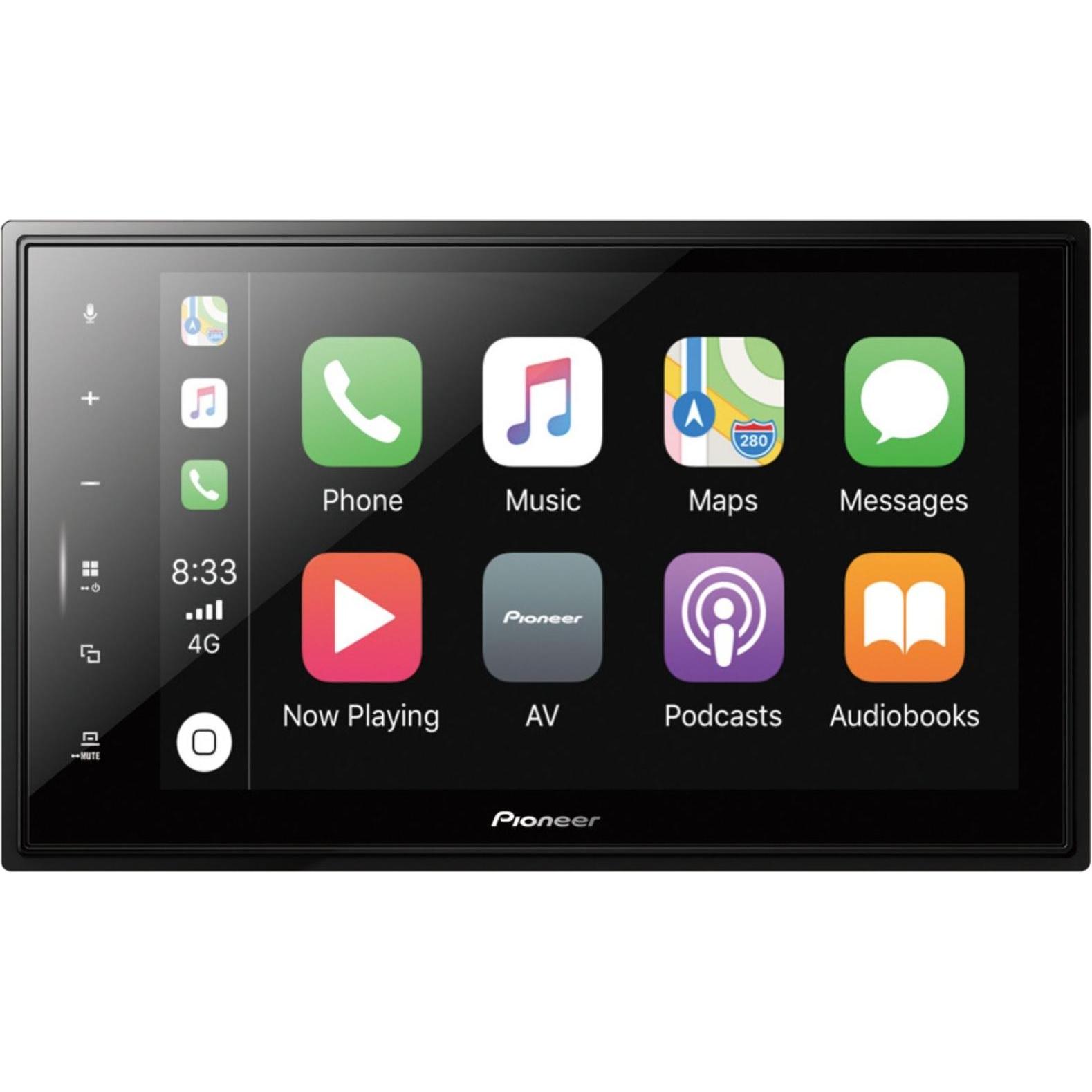 Pioneer, Autoradio, SPH-EVO82DAB-208 - MP3 car radio with touch screen/DAB/Bluetooth/USB for Peugeot 208 (Apple Carplay)