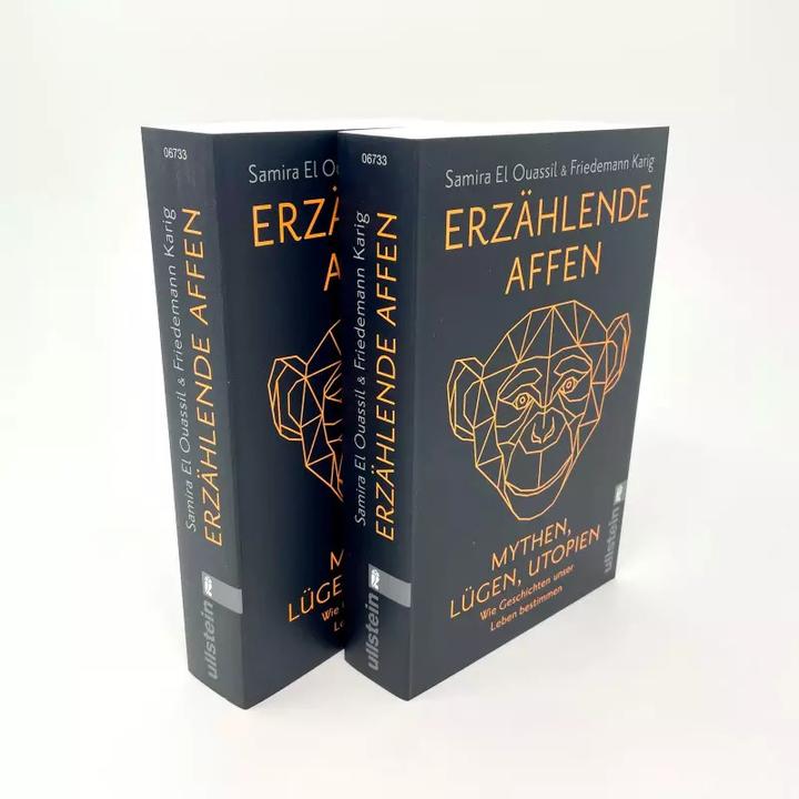 Actual product image Erzählende Affen (German, Samira El Ouassil, Friedemann Karig, 2022)