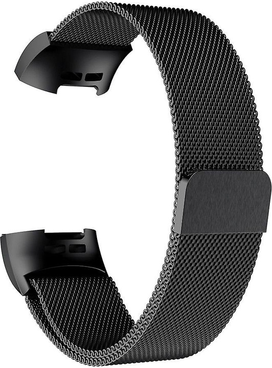 Produktbild PhoneLook Milanaise-Armband aus Stahl in (Grösse S) (Aluminium, Fitbit Charge 5)