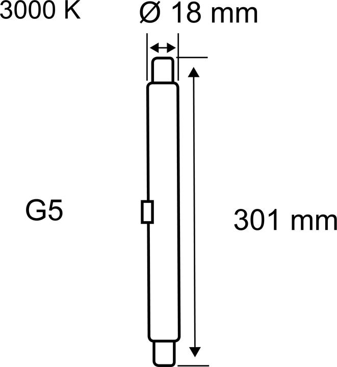 Produktbild Paulmann T5 Röhre EVG G5 (G5, 7.50 W, 730 lm, 1 x, F)