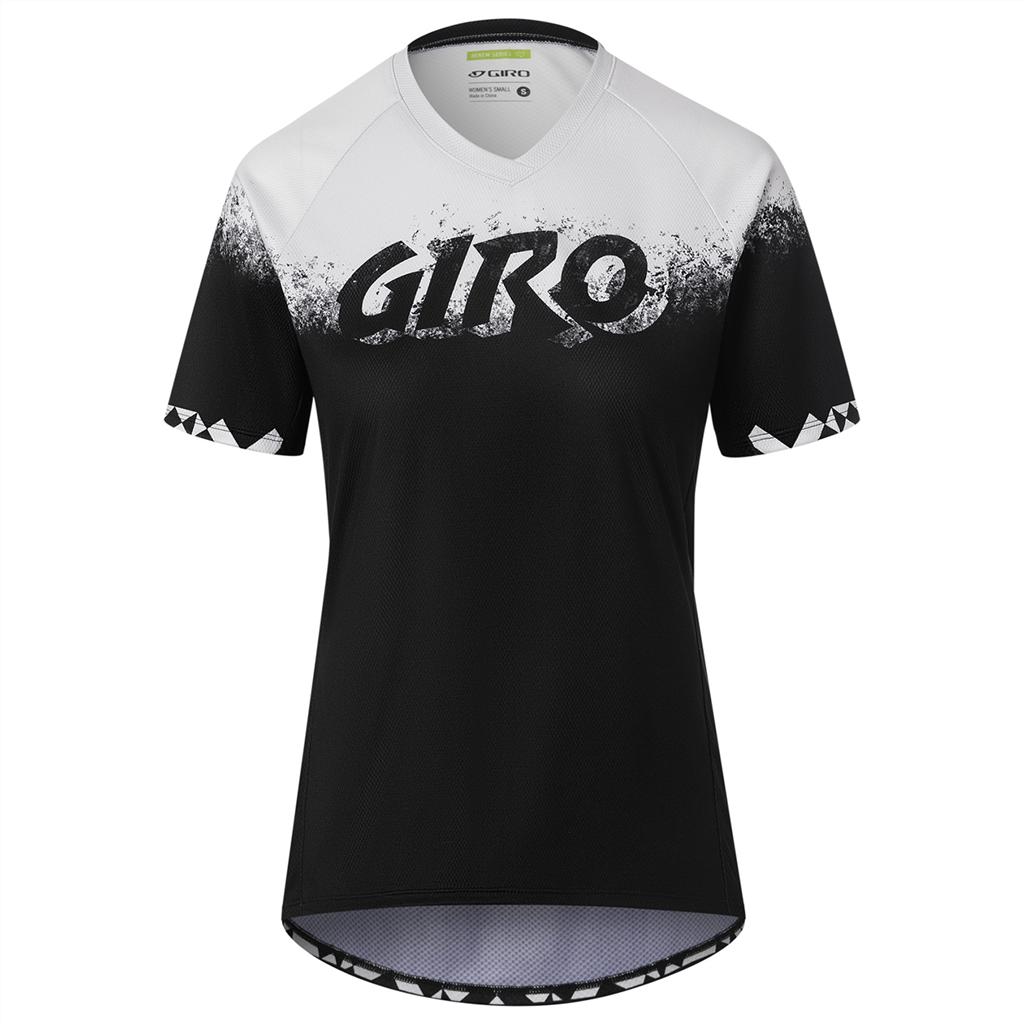 Giro, Damen, Velotrikot, W Roust Jersey (S), Schwarz, S