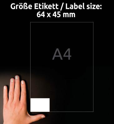 Actual product image Avery Universal labels