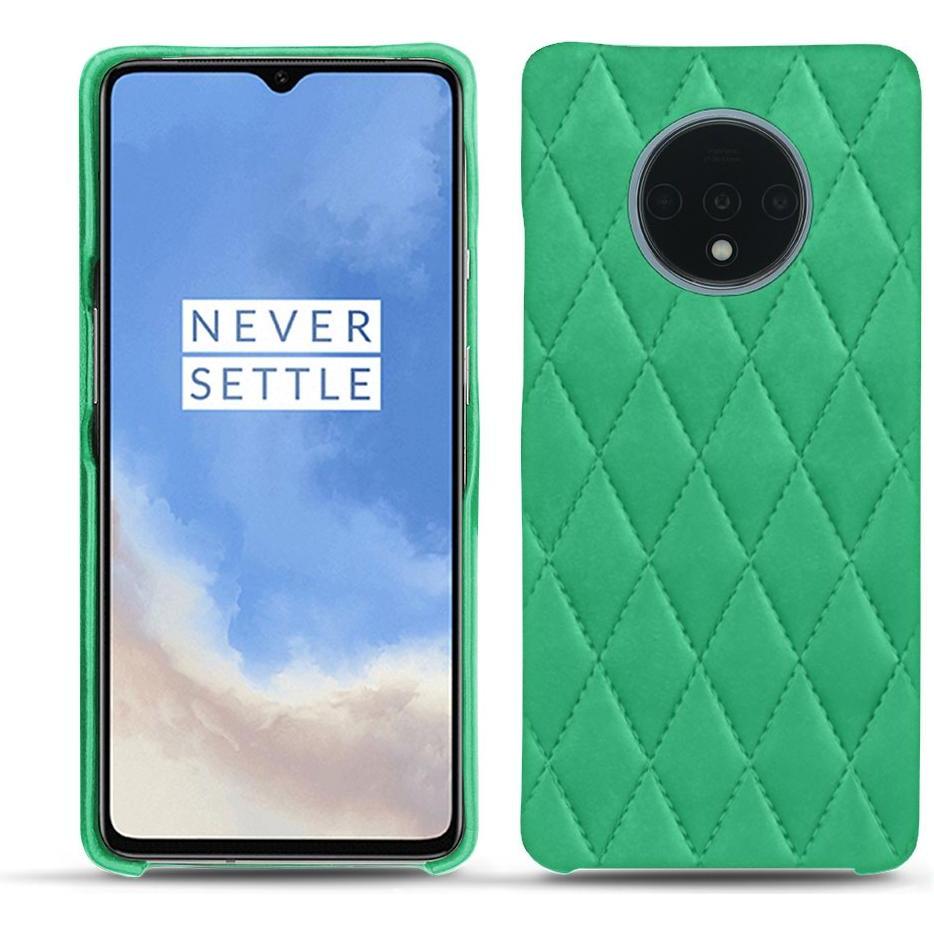 Thumbnail - Noreve Lederschutzhülle (OnePlus 7T), Smartphone Hülle, Grün