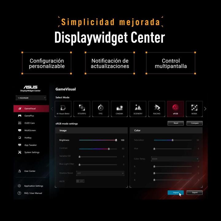 Image du produit ASUS TUF Gaming VG249Q5R (1920 x 1080 pixels, 23.80")