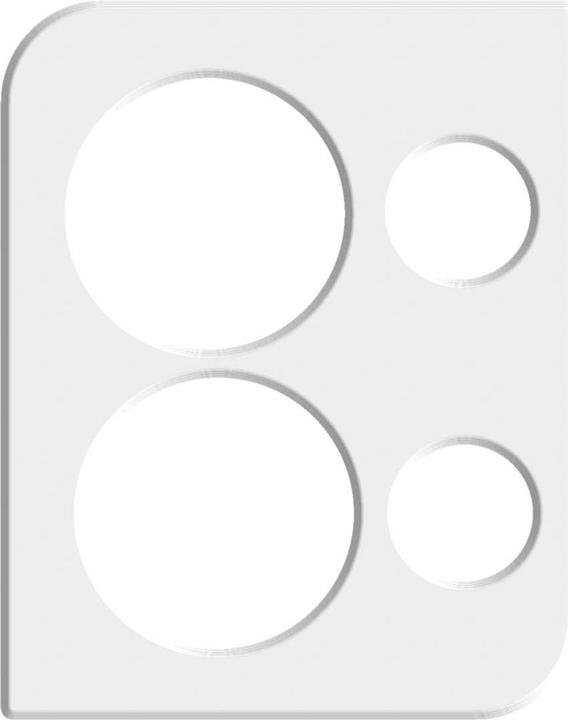 Immagine prodotto Avizar Pellicola per telecamera posteriore, pellicola di protezione per telecamera (1 pz., Oppo Reno 8 Pro 5G)