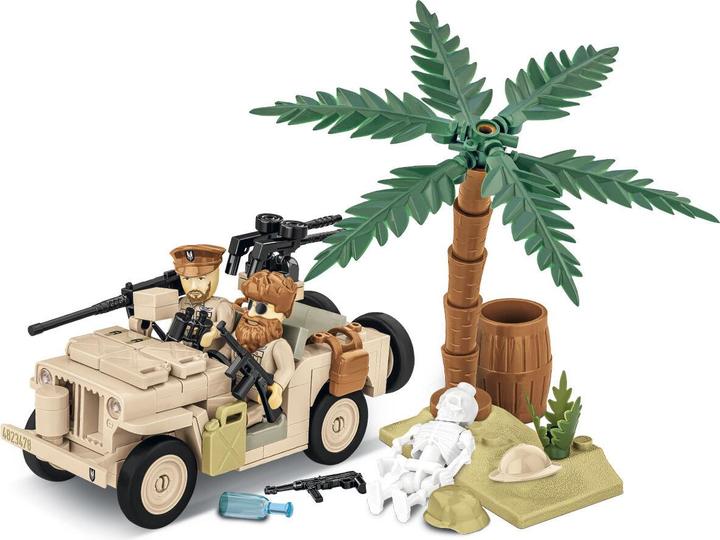 Actual product image Cobi H.C. WWII Willys MB SAS 180T